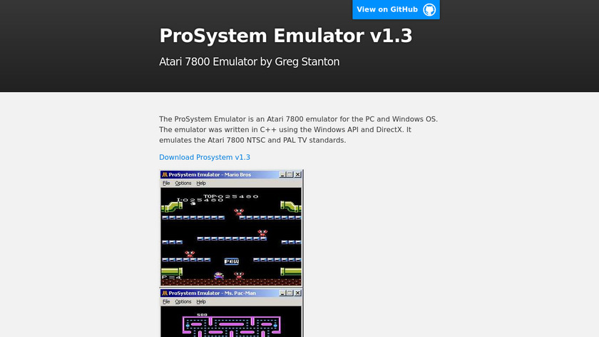 ProSystem Landing Page