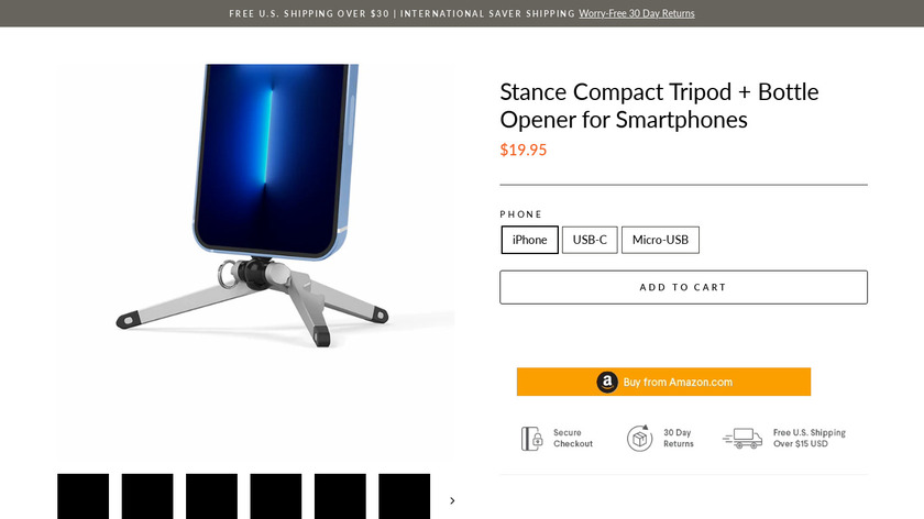 Kenu Stance Landing Page