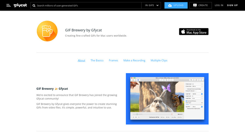 GIF Brewery by Gfycat Landing Page
