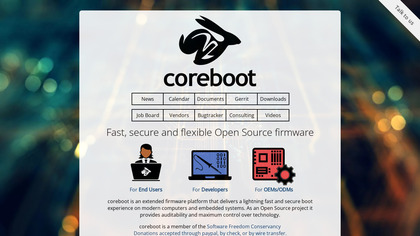 coreboot screenshot