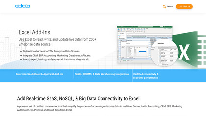 CData Excel Add-Ins image