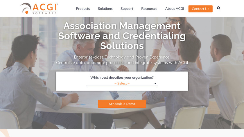 ACGI Software Landing Page