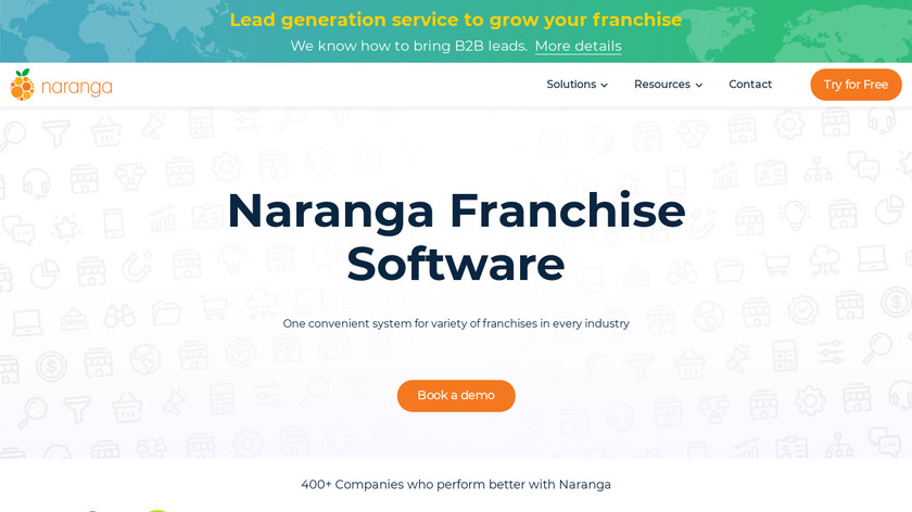 Naranga Landing Page