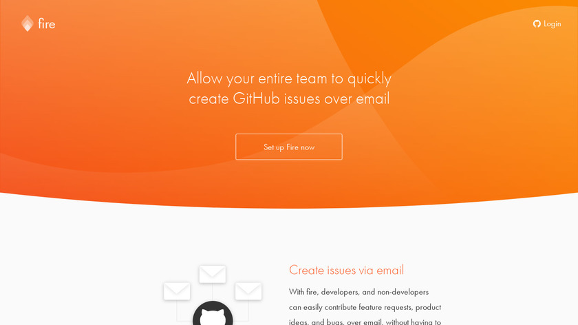 Fire bot Landing Page