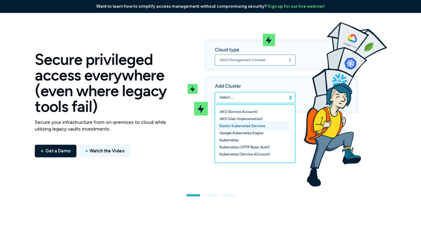 strongDM Landing Page