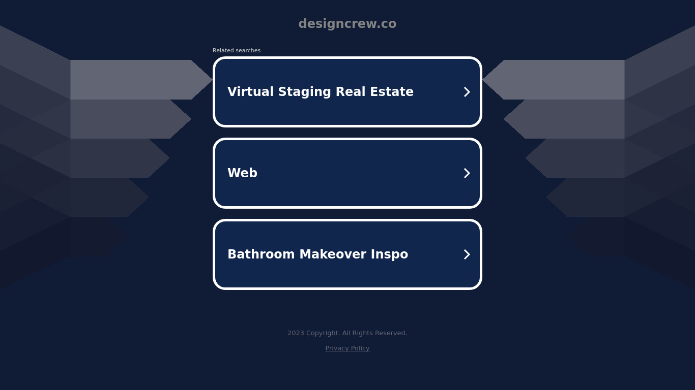 Graphic Design Bot Landing page
