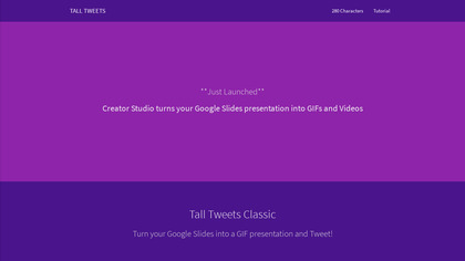 Tall Tweets for Google Slides image