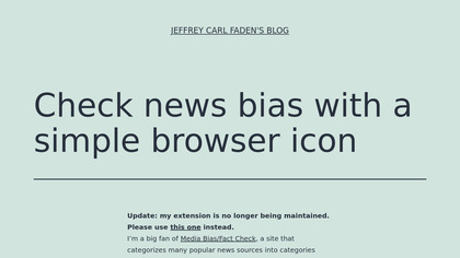 Media Bias/Fact Check Icon image