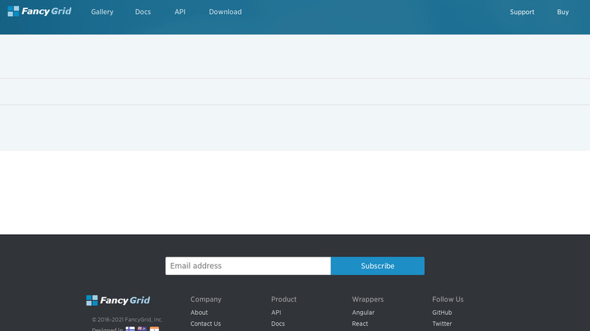 FancyGrid Landing Page