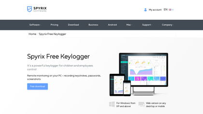 Spyrix Keylogger Free image