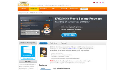 DVDSmith Movie Backup image