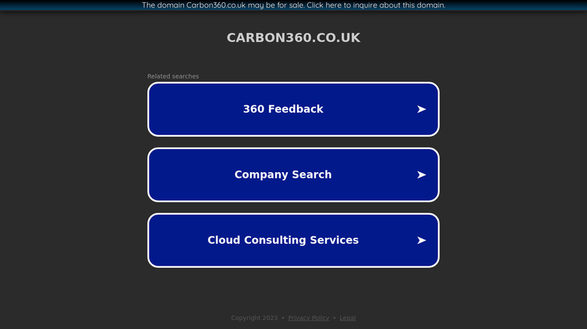 Carbon360 Landing Page