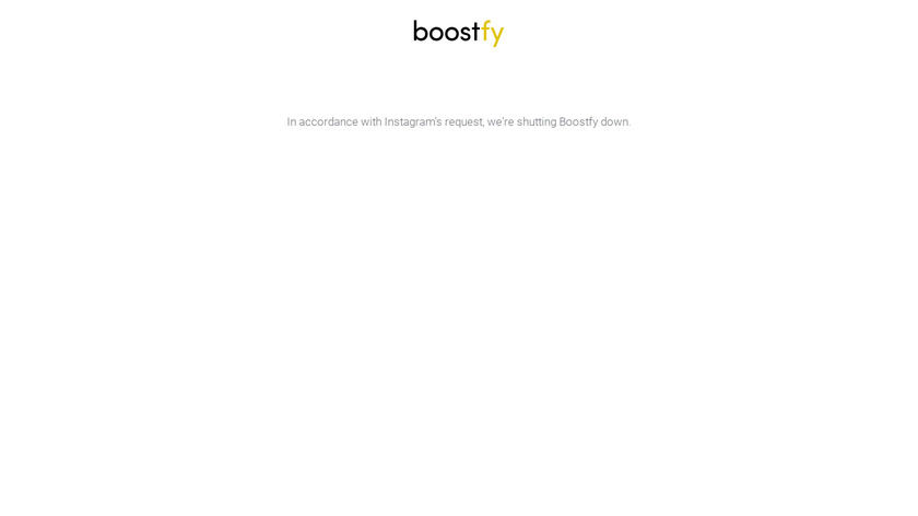 boostfy.co Landing Page