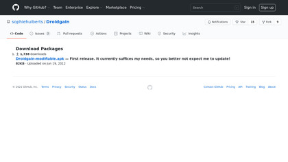 github.com Droidgain image