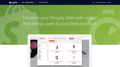 community.algolia.com Algolia for Shopify image