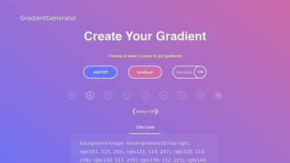 GradientGenerator screenshot