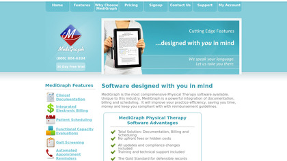 MediGraph Physical Therapy Software image