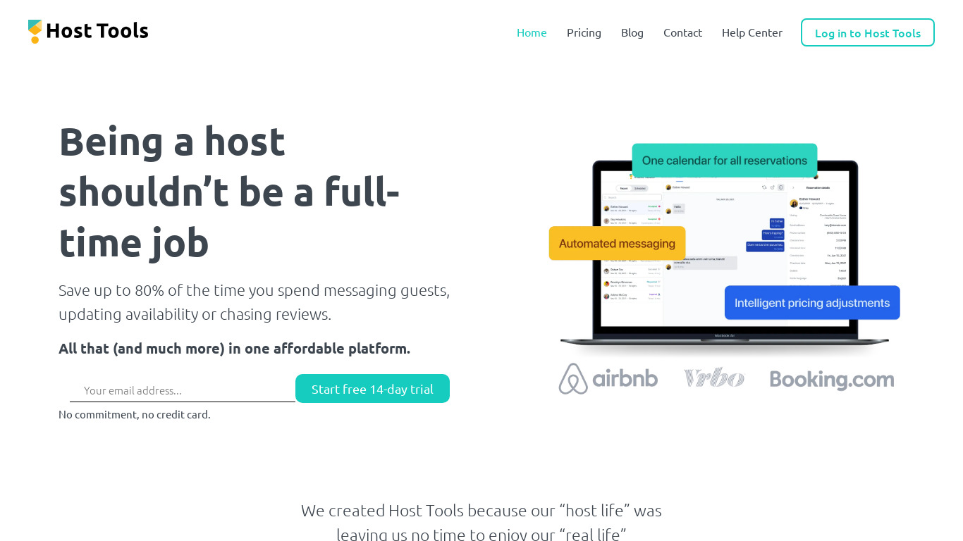 Host Tools Landing page