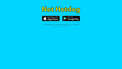 Not Hotdog screenshot