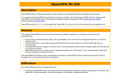OpenVPN MI GUI image