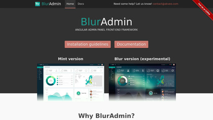 Blur Admin screenshot