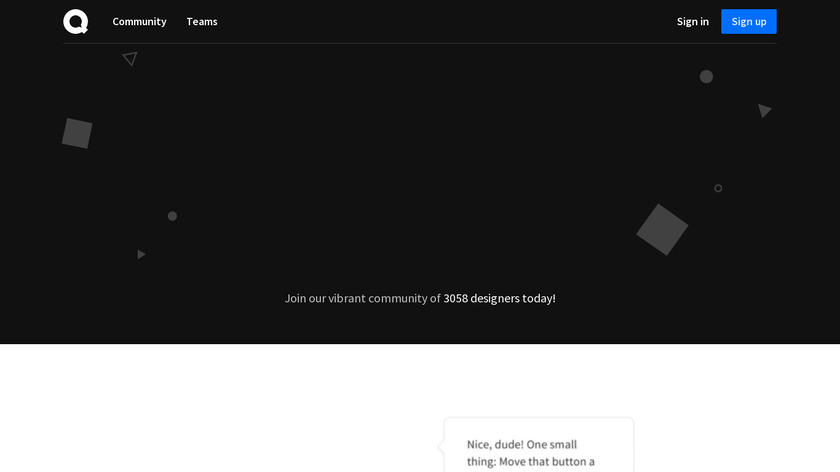 QritiQ.me Landing Page