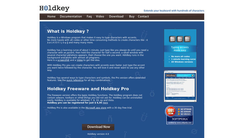 Holdkey Landing Page