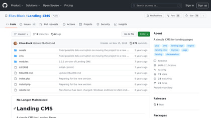 Landing CMS image