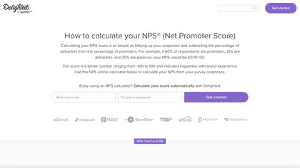 Interactive NPS Calculator (by Delighted) image