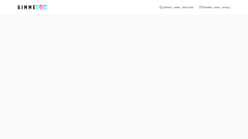 GimmeFun Landing Page