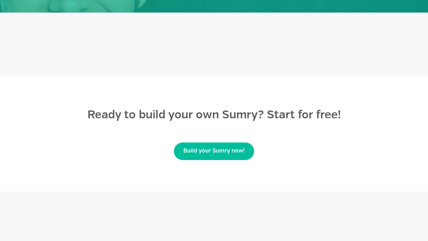 Sumry Landing page