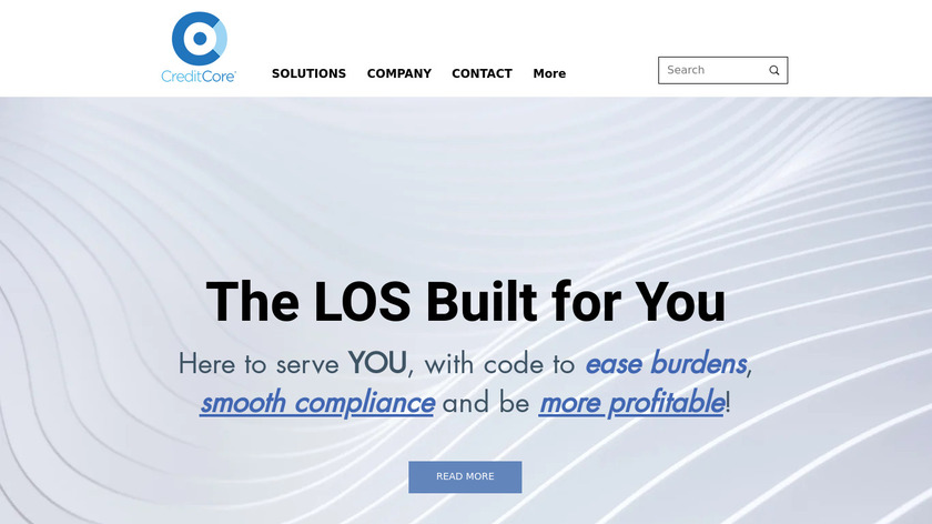 CreditCore Landing Page