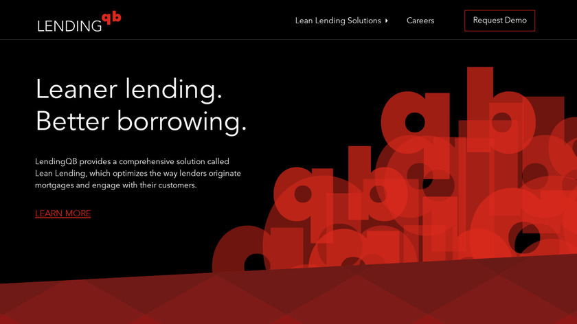 LendingQB Landing Page
