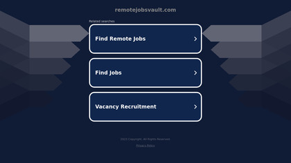 Remote Jobs Vault image