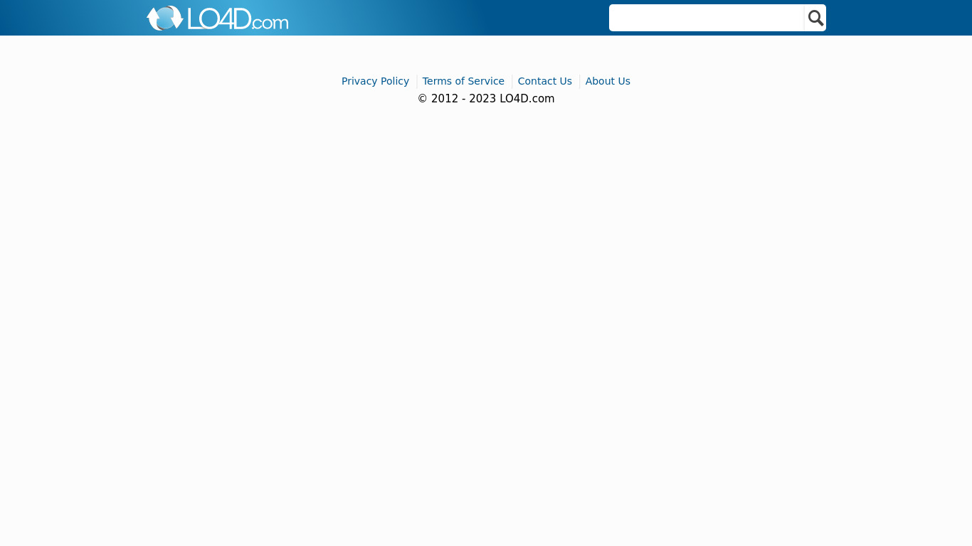 LO4D.com Landing page