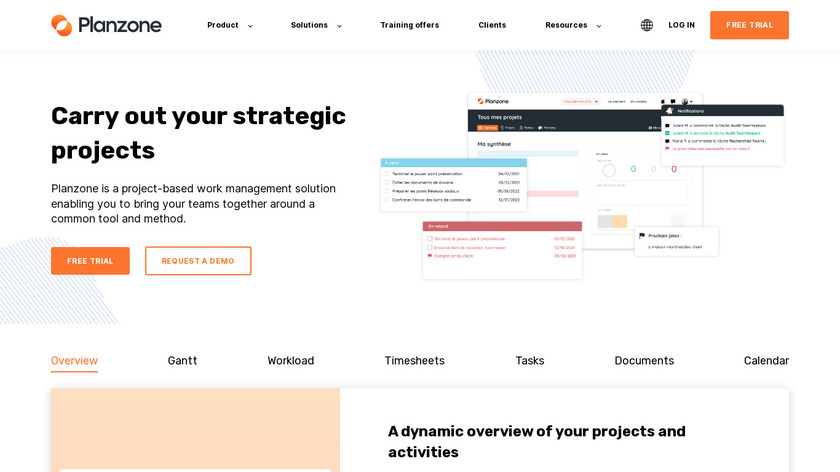 Planzone Landing Page