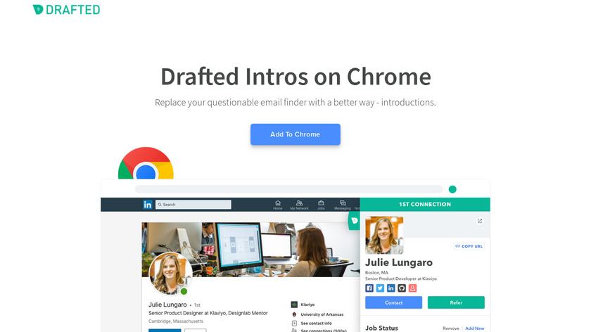 Drafted Intros for Chrome Landing Page