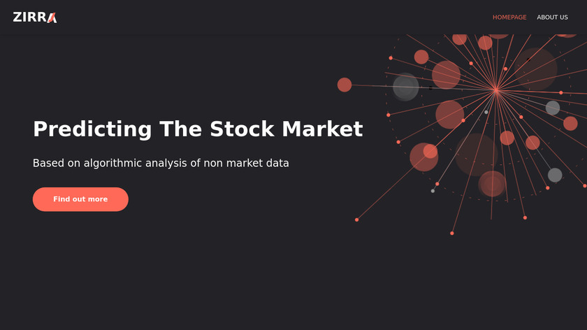 Zirra Landing Page