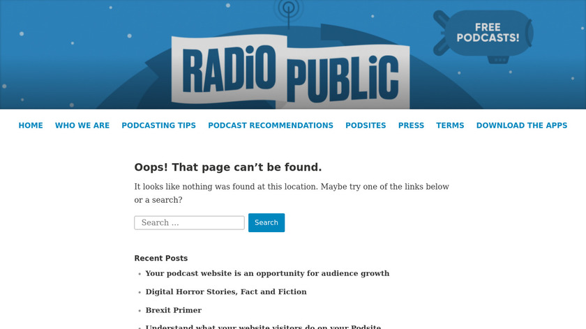 about.radiopublic.com RadioPublic Medium Embed Landing Page
