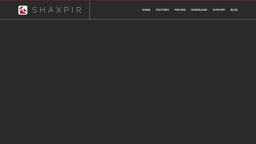 SHAXPIR Landing Page