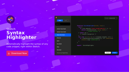 Sketch Syntax Highlighter image