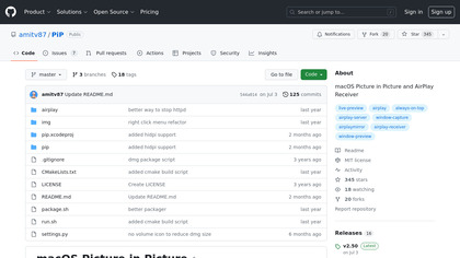PiP for Mac image