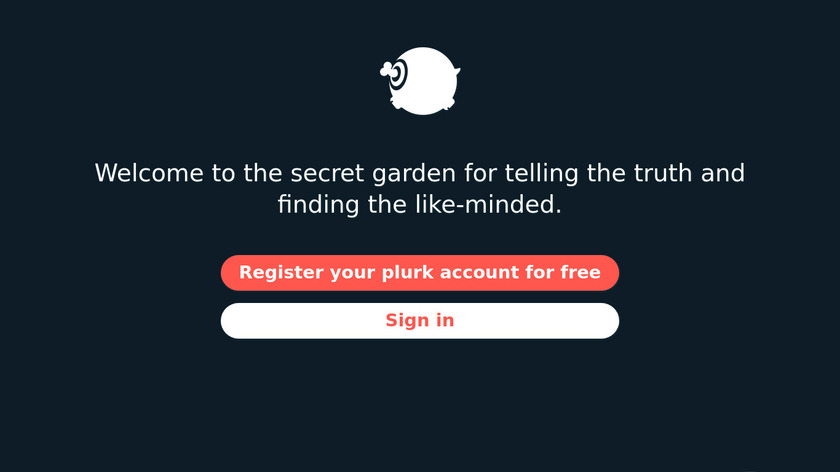 Plurk Landing Page
