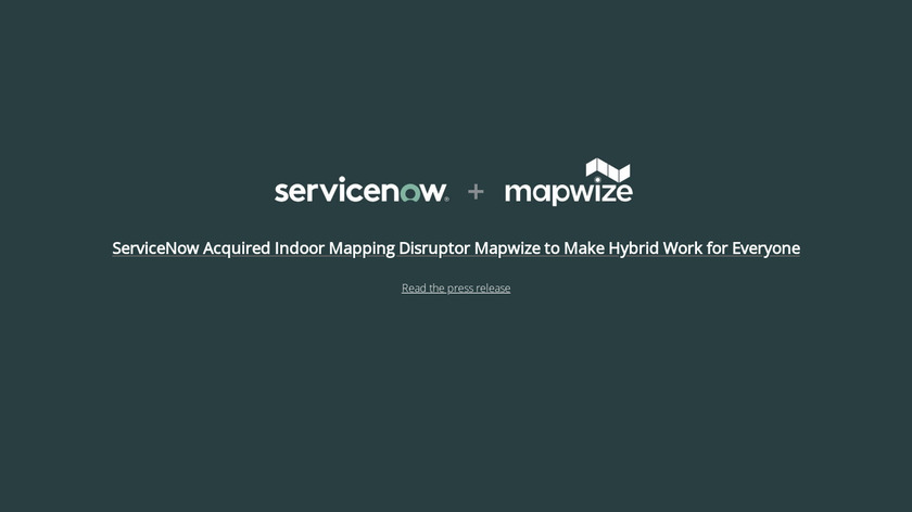Mapwize Landing Page