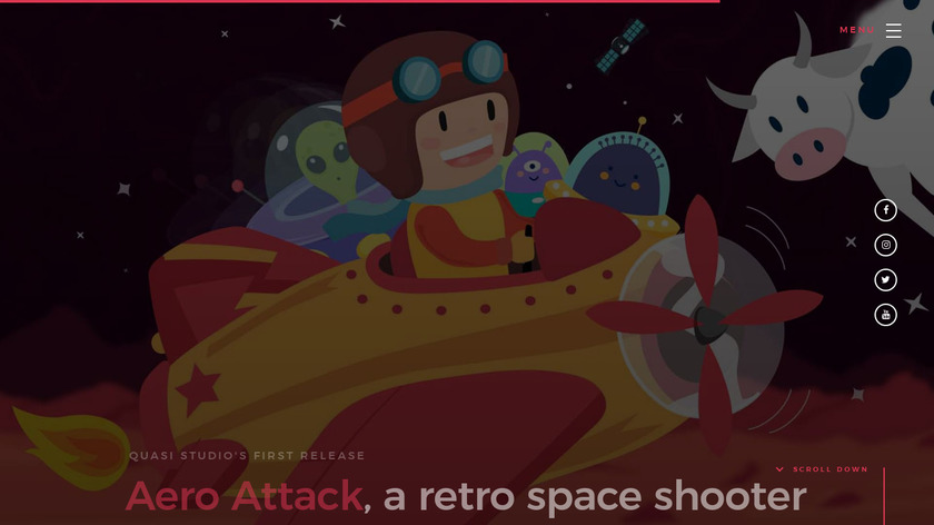 Aero Attack Landing Page
