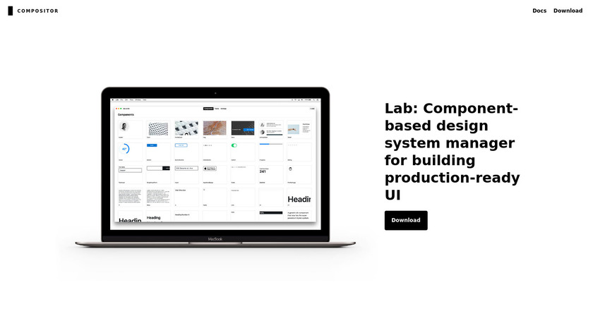 Compositor Lab Landing Page