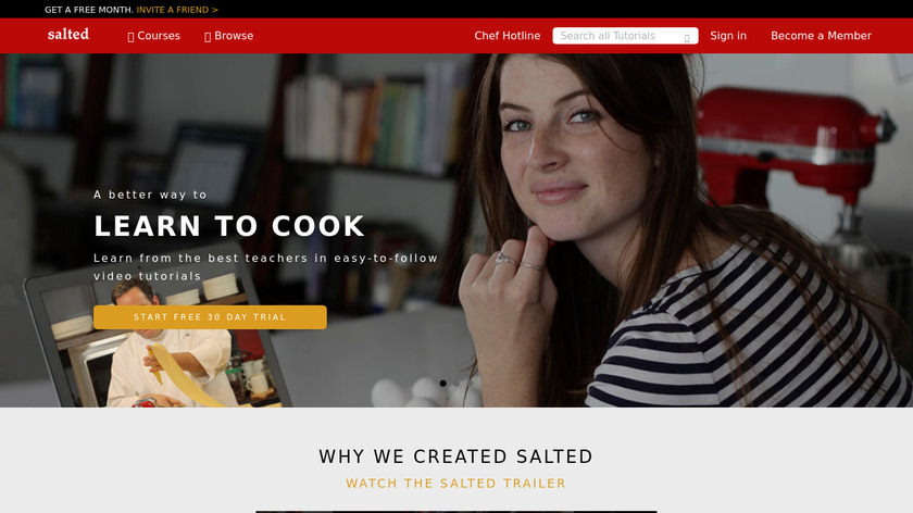Salted Landing Page