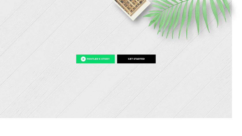 Photler Landing Page