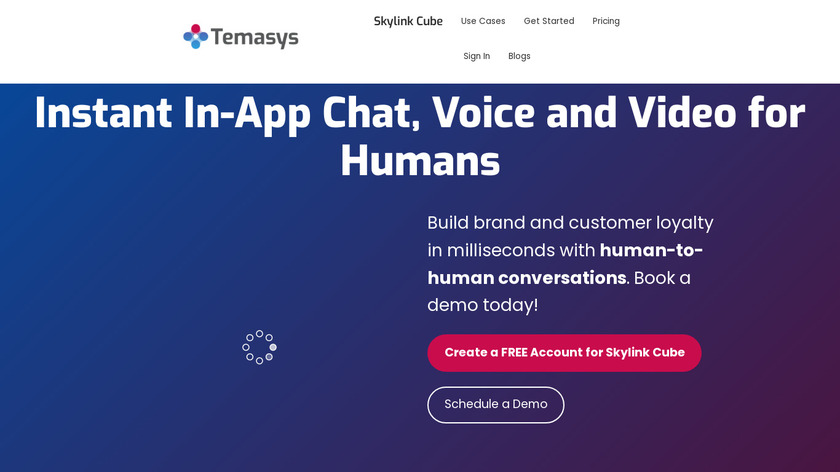 Temasys Landing Page
