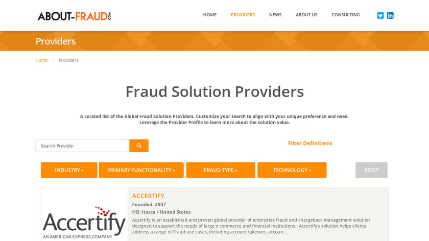 about-fraud.com Landing Page